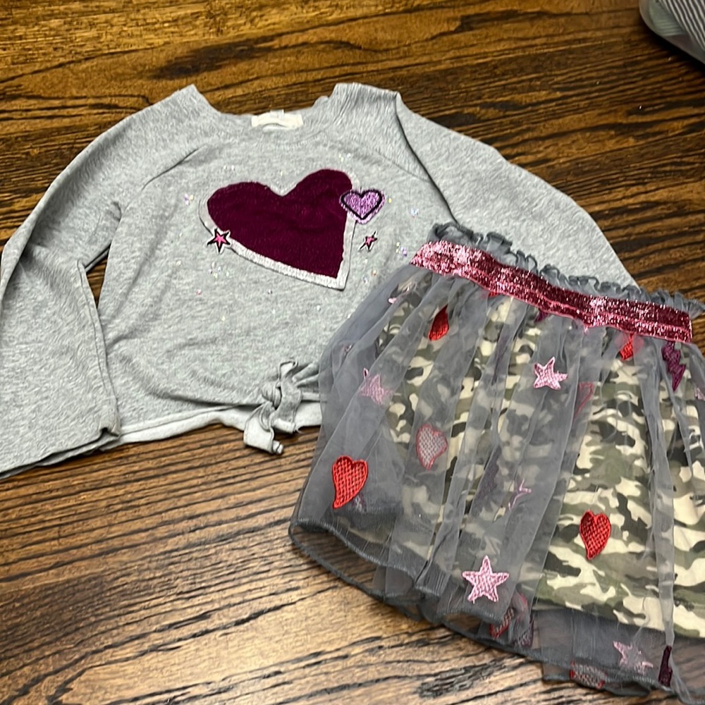 Baby Sara Skirt and Shirt/Outfit